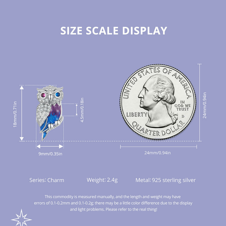 Magic Owl Charm