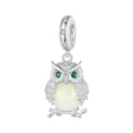 Glow in the Dark Owl Charm