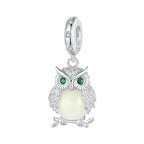 Glow in the Dark Owl Charm