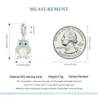 Glow in the Dark Owl Charm