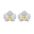 Classic Orchid Studs
