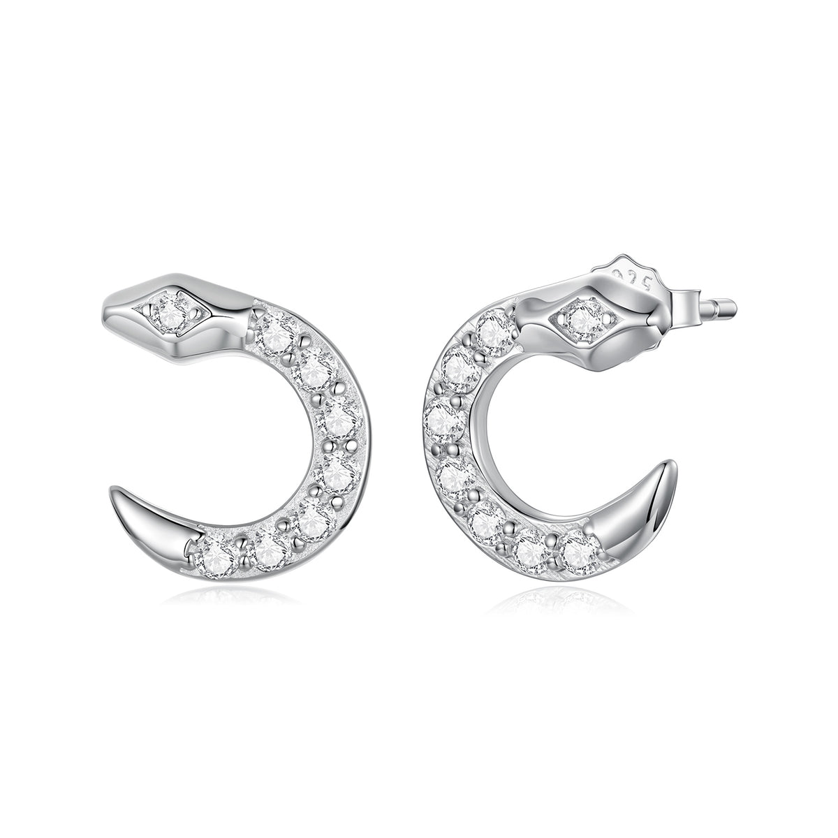Coiled Snake Studs