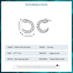 Coiled Snake Studs