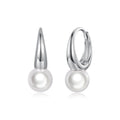 Pearl Hoop Earrings
