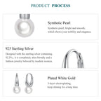 Pearl Hoop Earrings