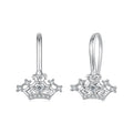 Crown Hoop Earrings