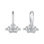 Crown Hoop Earrings