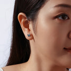 Iridescent Butterfly Studs