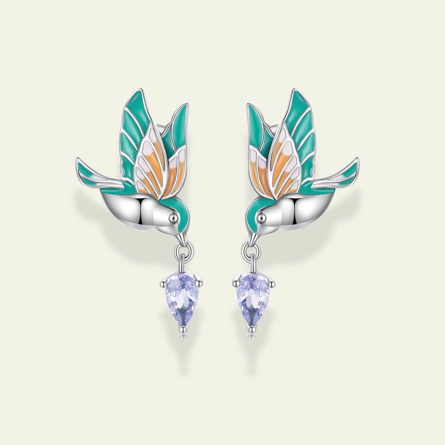 Nature Songbird Earrings|BAMOER