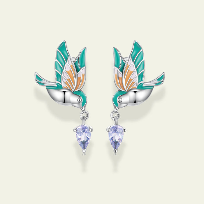 Nature Songbird Earrings|BAMOER