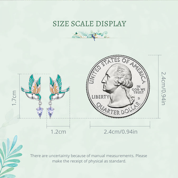 Nature Songbird Earrings|BAMOER