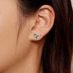 Dewdrop Hummingbird Studs|BAMOER
