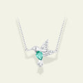 Sparkling Hummingbird Necklace