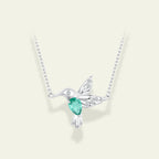 Sparkling Hummingbird Necklace