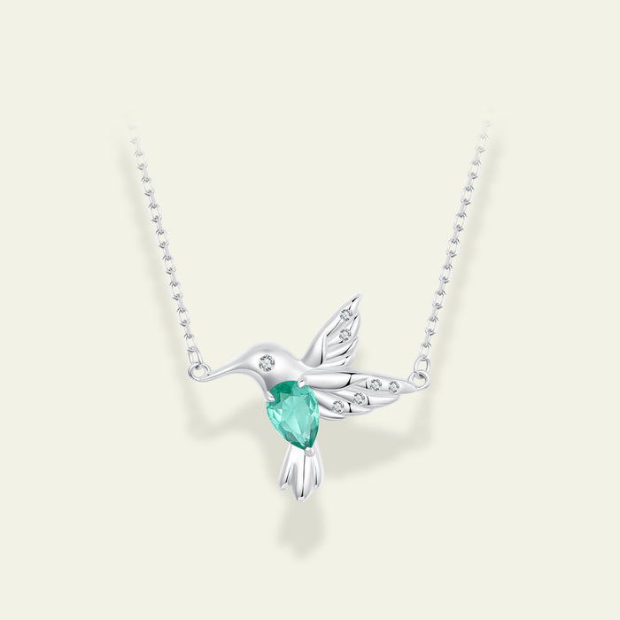 Sparkling Hummingbird Necklace