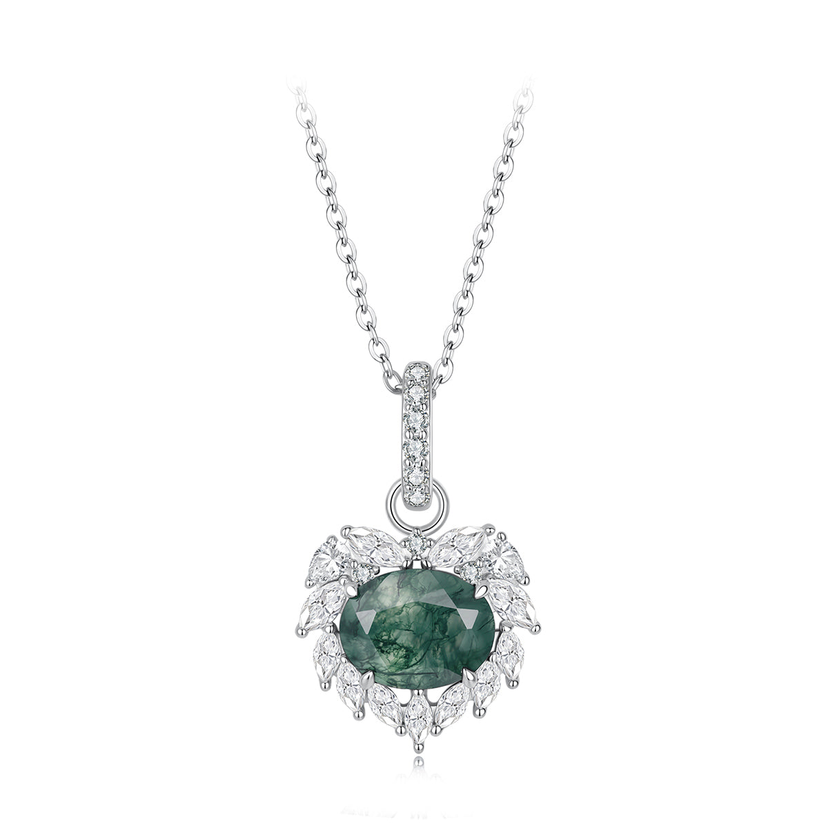 Moss Agate Necklace