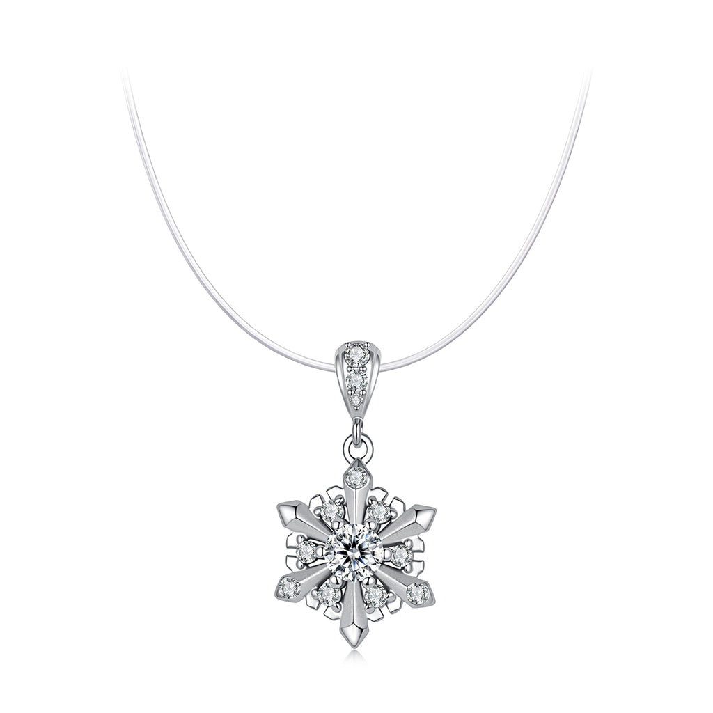 Snowflake Illusion Necklace
