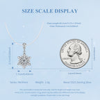 Snowflake Illusion Necklace