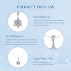 Snowflake Illusion Necklace