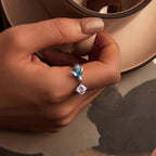 Skyward Hummingbird Ring