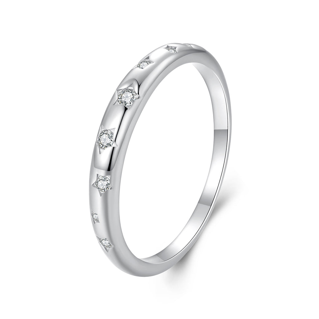 Star-Set Eternity Ring