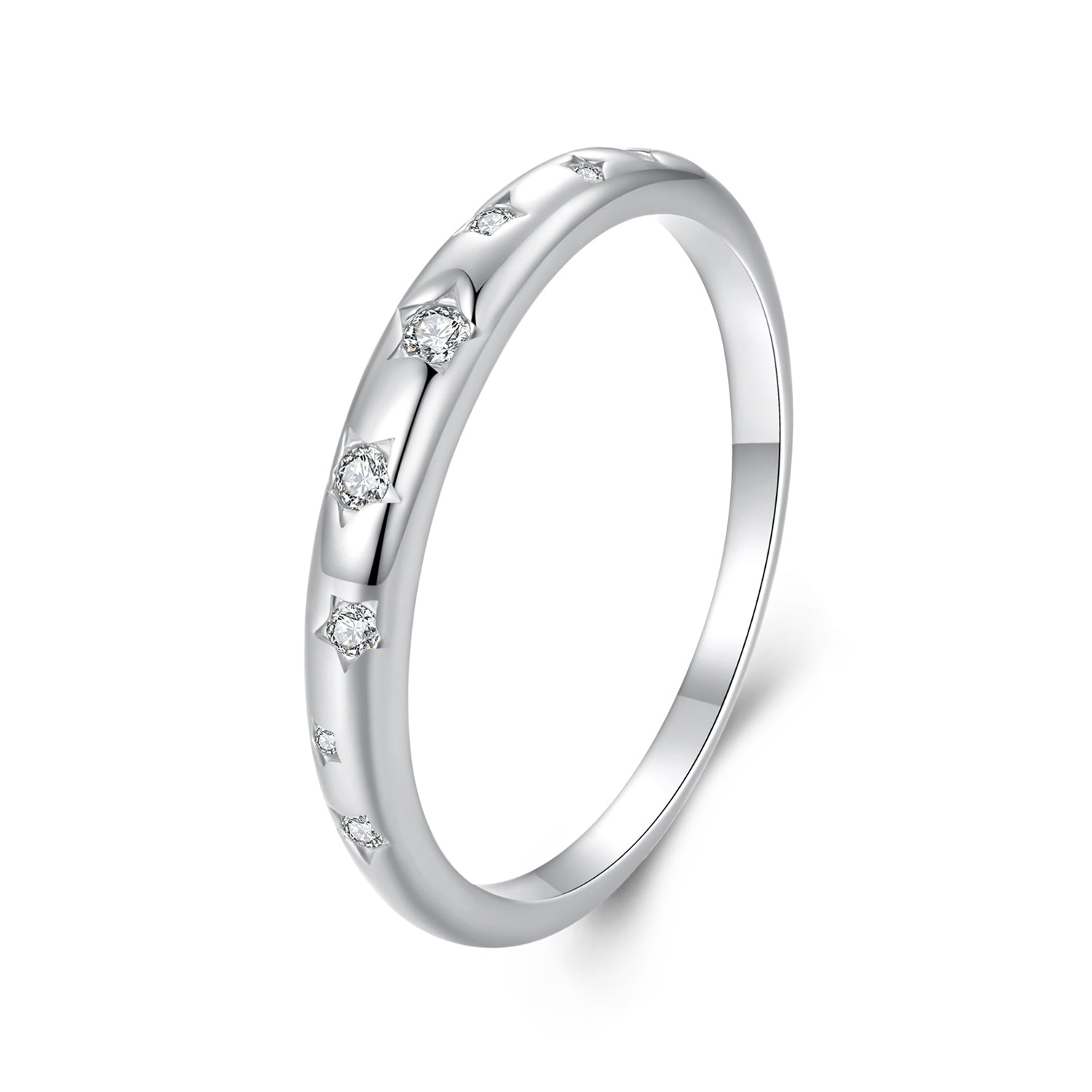 Star-Set Eternity Ring