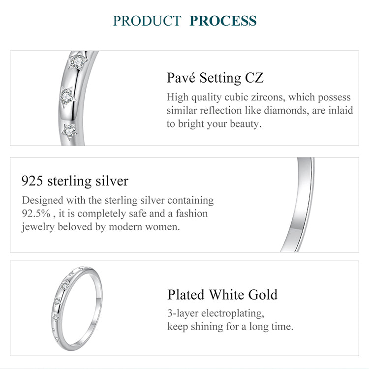 Star-Set Eternity Ring