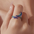 BAMOER Phoenix Rebirth Open Ring
