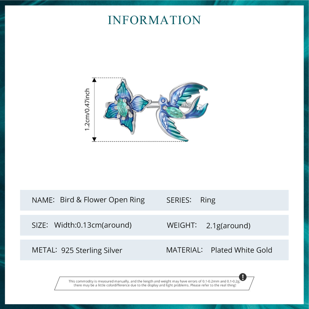 Mystic Bird & Butterfly Ring