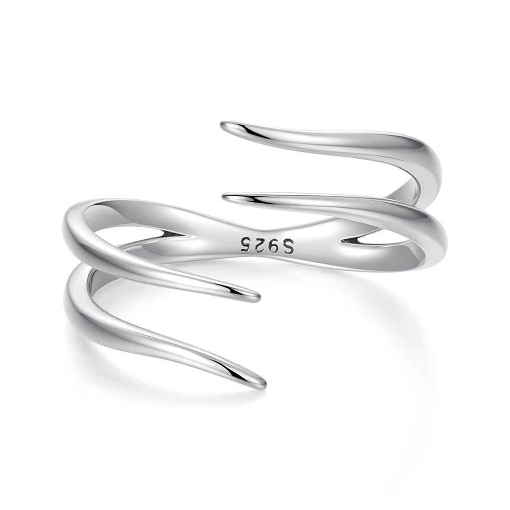 Double-Layer Open Ring