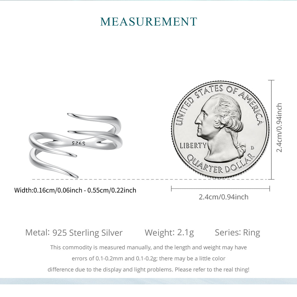 Double-Layer Open Ring