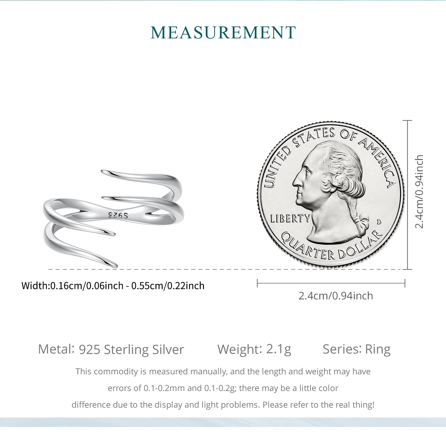 Double-Layer Open Ring