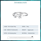Ferret Open Ring