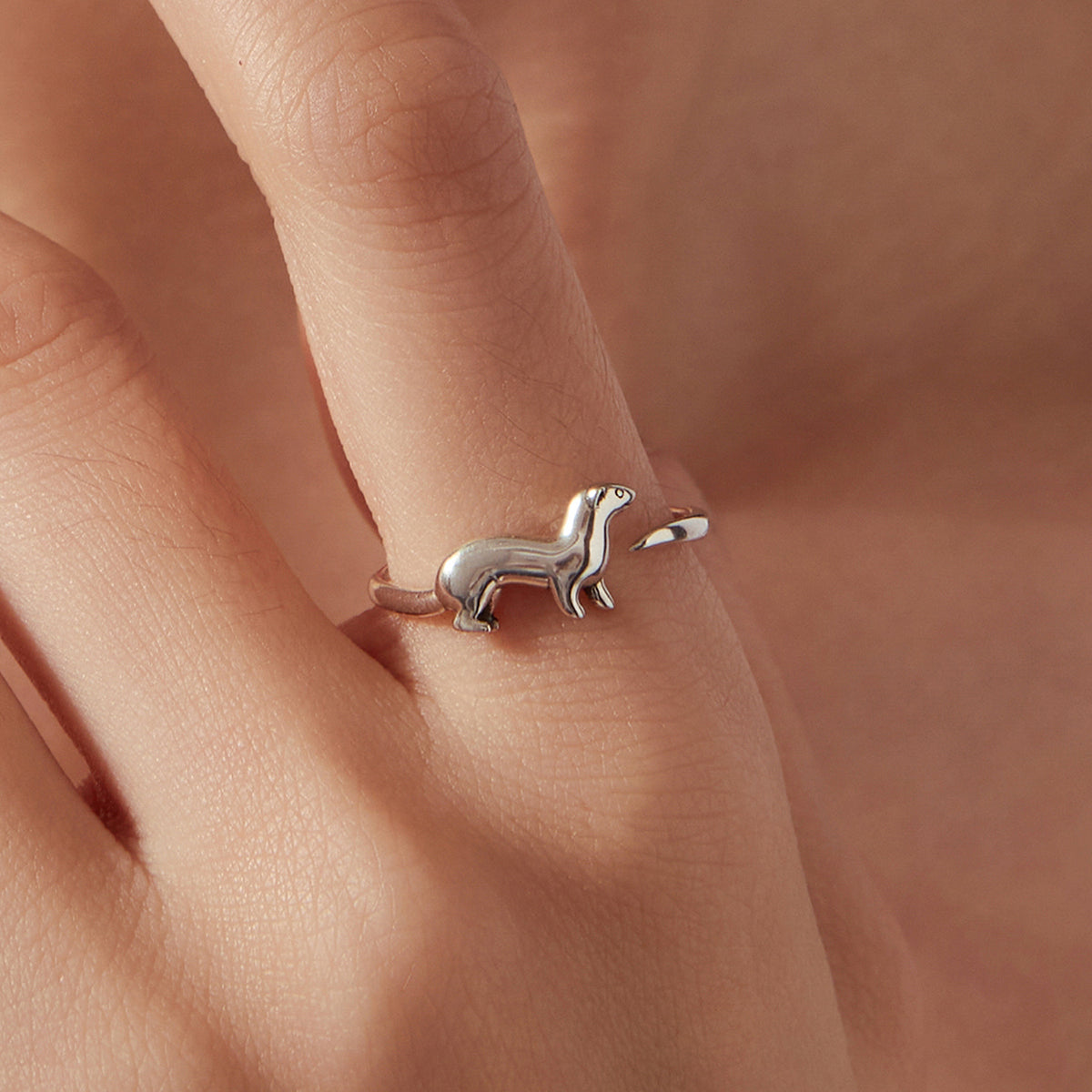 Ferret Open Ring