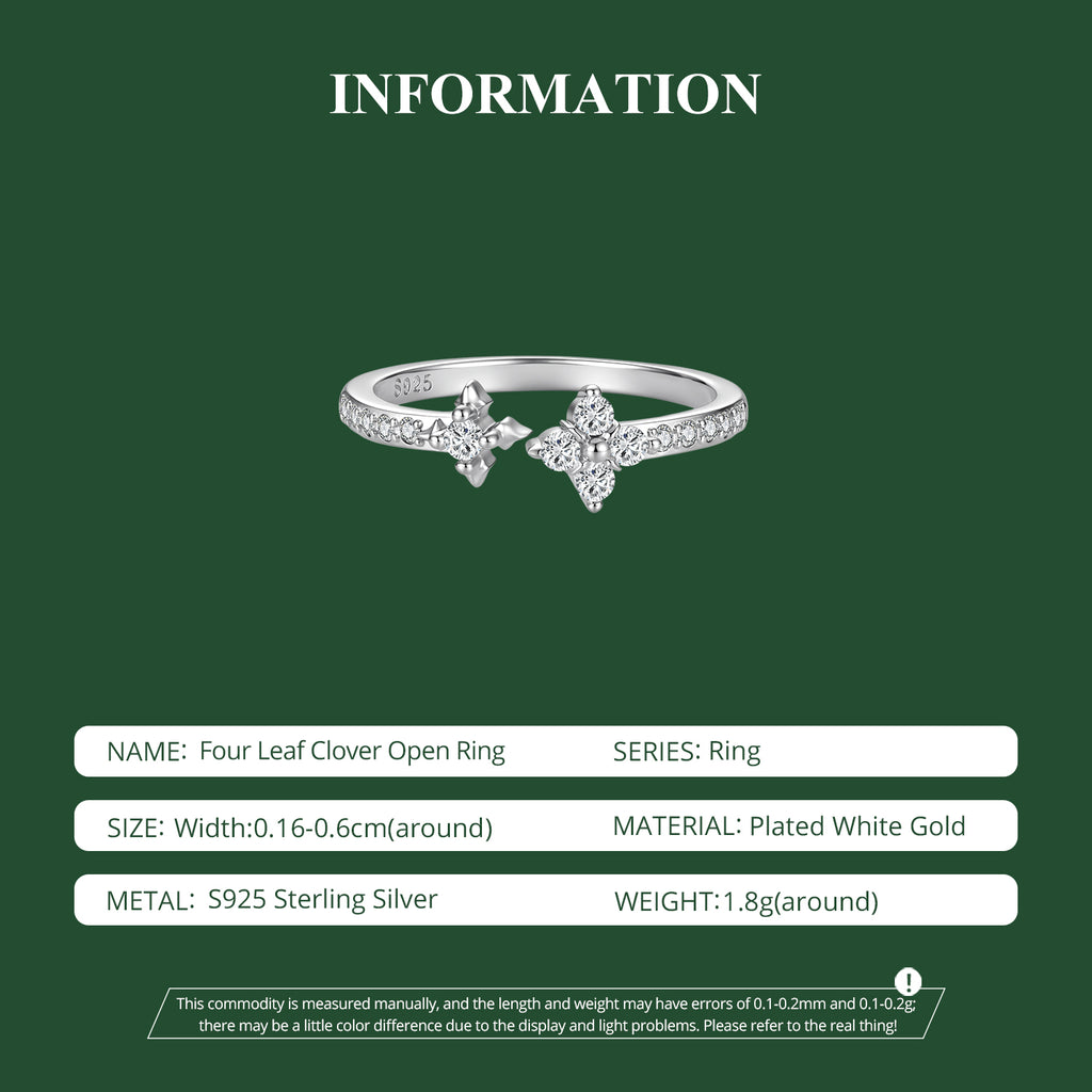 Clover Open Ring