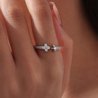Clover Open Ring