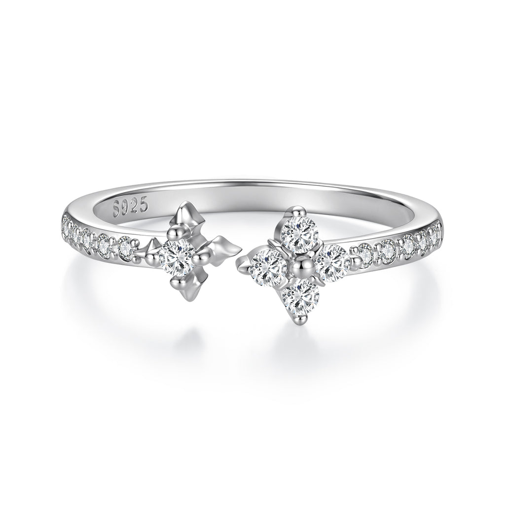Clover Open Ring
