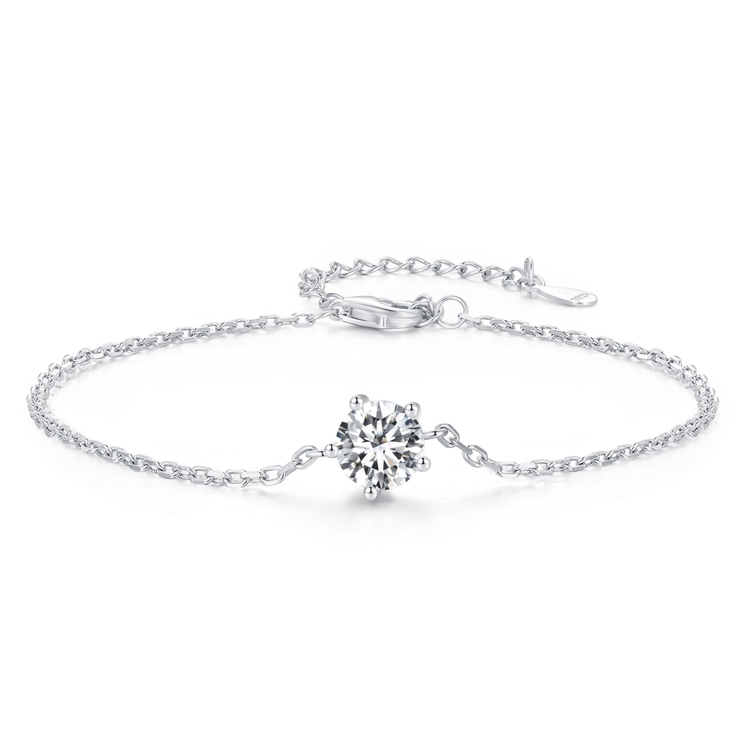 Solitaire Chain Bracelet