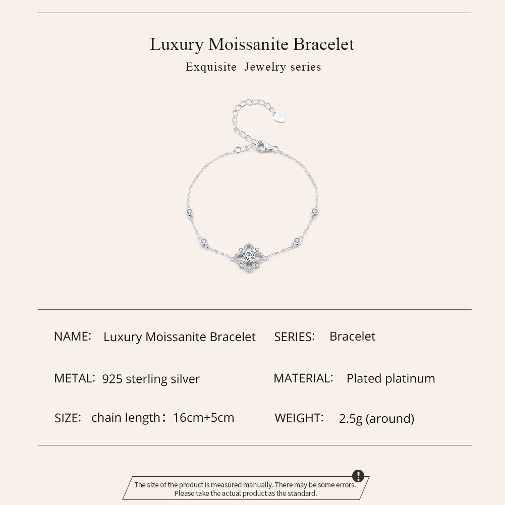 Floral Cluster Bracelet
