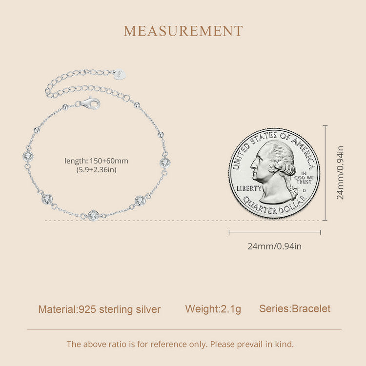 Bezel Station Bracelet