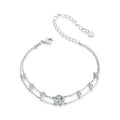 Layered Star Chain Bracelet