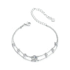 Layered Star Chain Bracelet