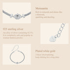 Twisted Rope Solitaire Bracelet