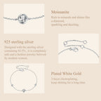Three-Stone Bezel Bracelet