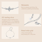 Three-Flower Station Bracelet