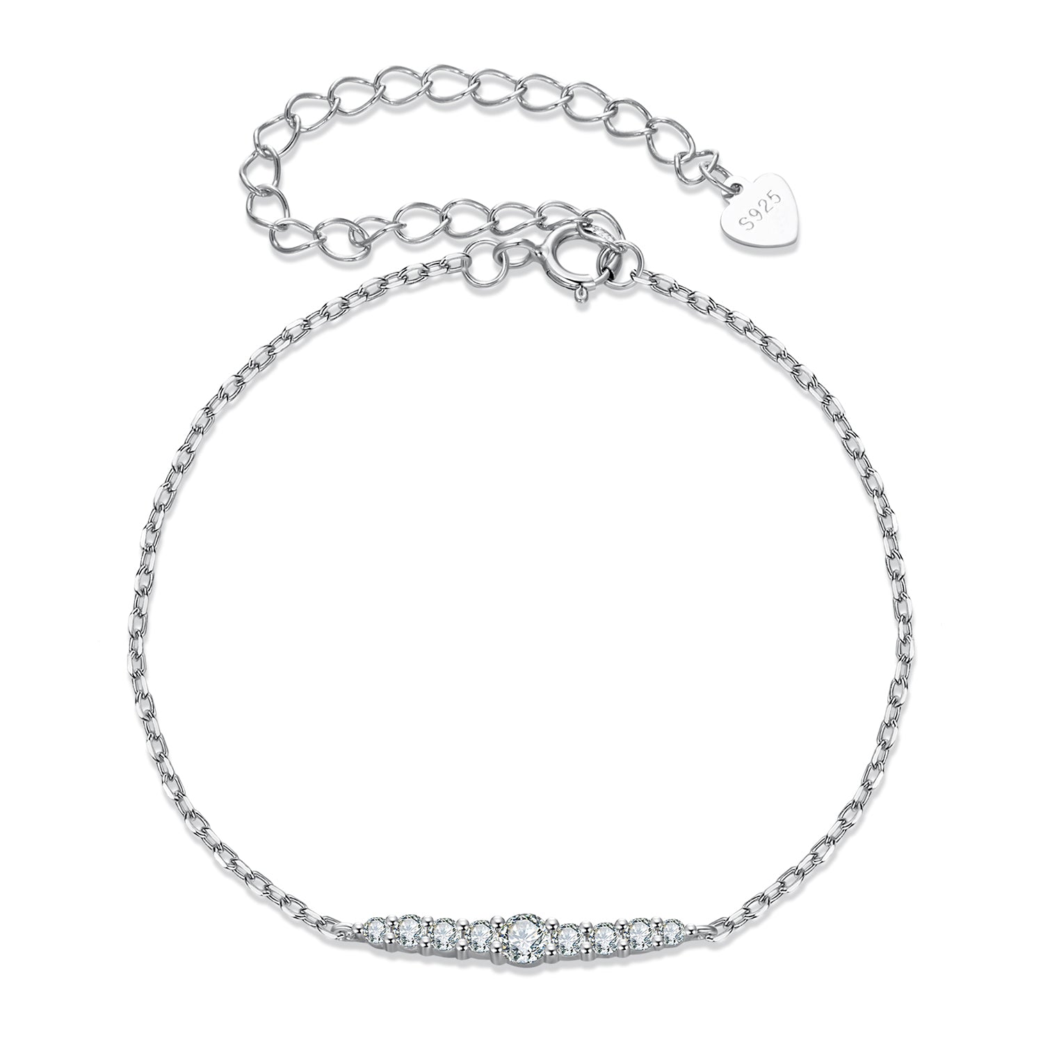 Graduated Bar Bracelet