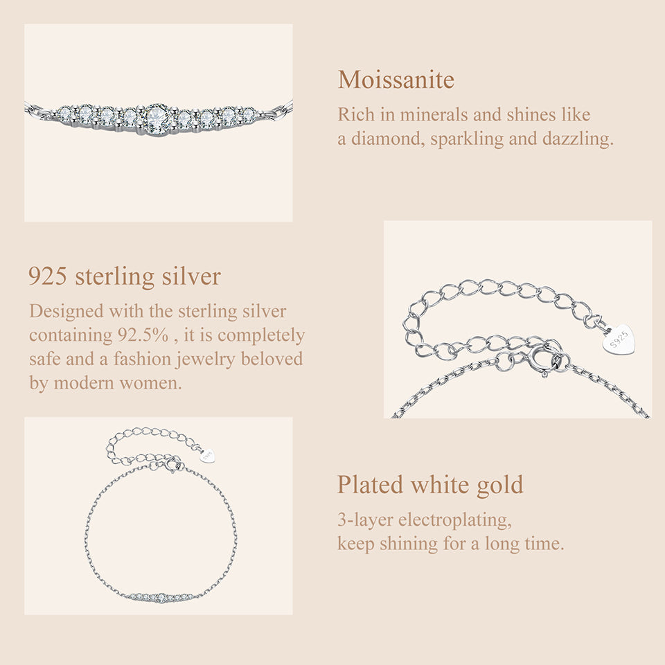 Graduated Bar Bracelet