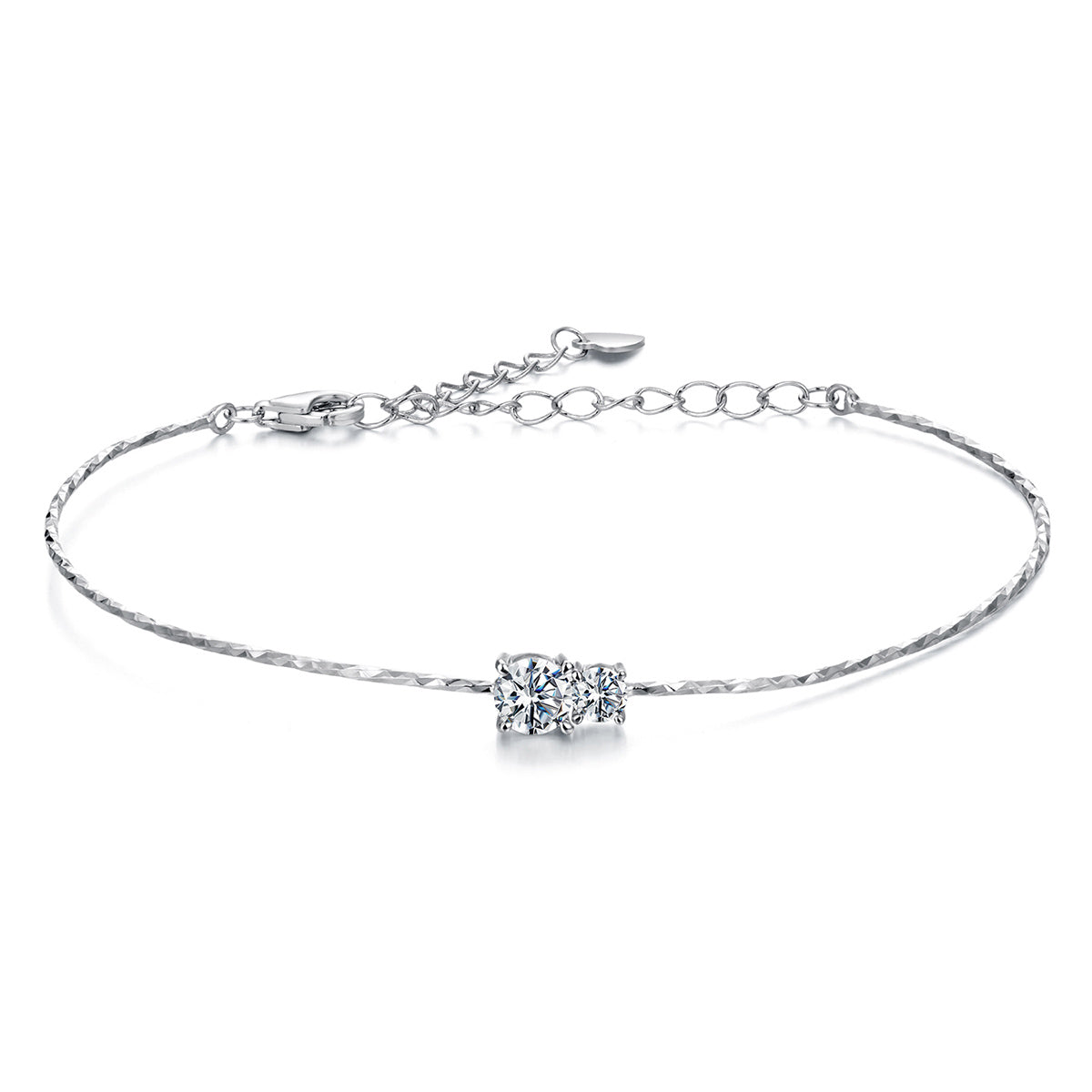 Two-Stone Twin Bracelet