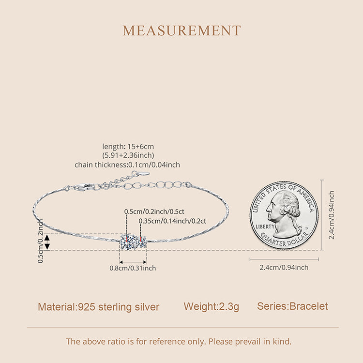 Two-Stone Twin Bracelet
