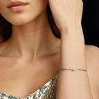 Two-Stone Twin Bracelet